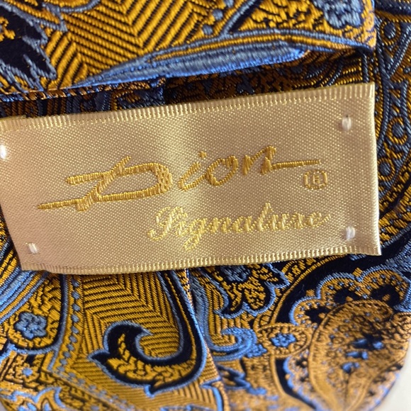 Men paisley silk tie - Picture 3 of 5